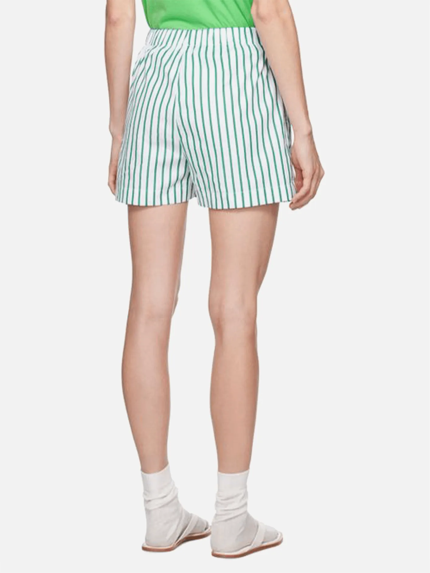SRC Poplin Shorts - Verde/White