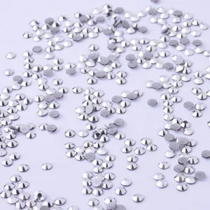 SS3 1440PCS Silver Non Hot Fix Crystal, Flat Back 3D Rhinestones DIY Phone case Nail art design deco supplies