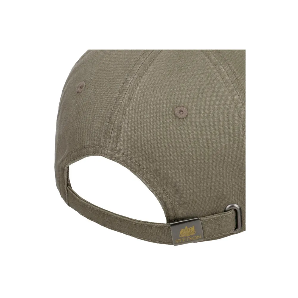 Stetson - Rustic Cap With UV Protection - Adjustable - Olive/Brown