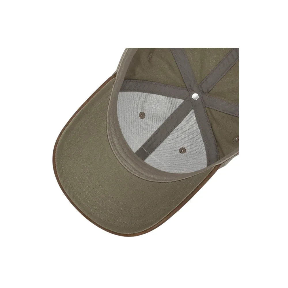 Stetson - Rustic Cap With UV Protection - Adjustable - Olive/Brown