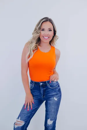 Stevie Sleeveless Scoop Neck Bodysuit - 3 Colors