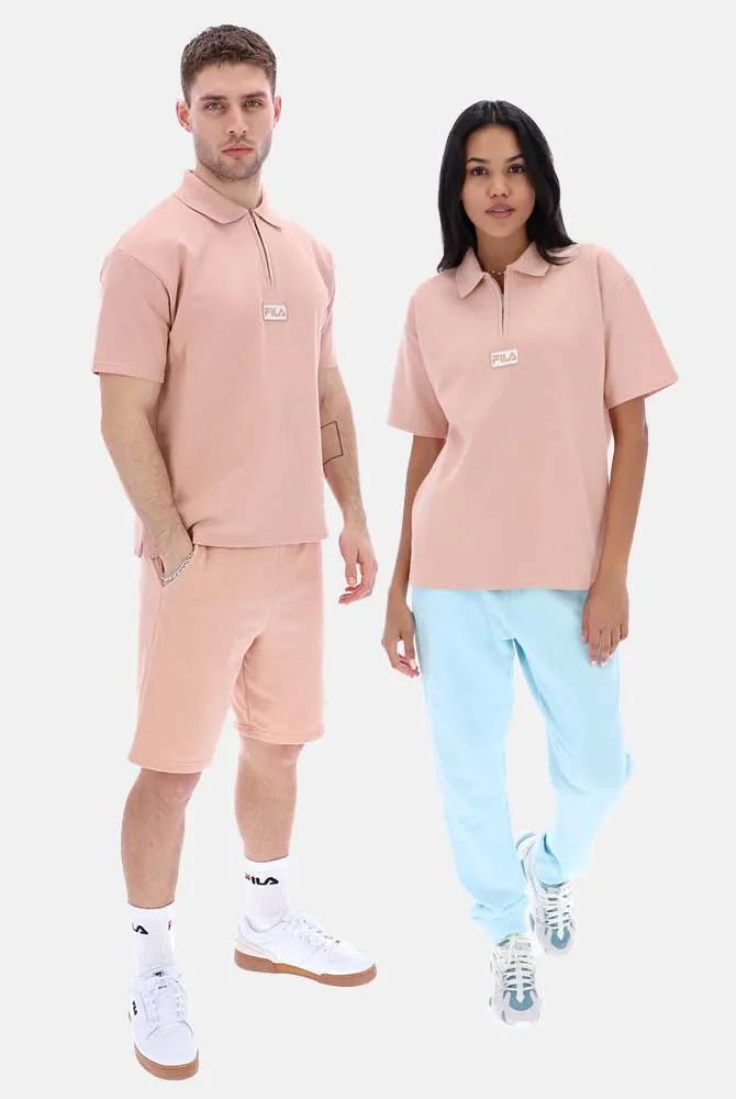 Stew Recycled 1/4 Zip Polo Shirt