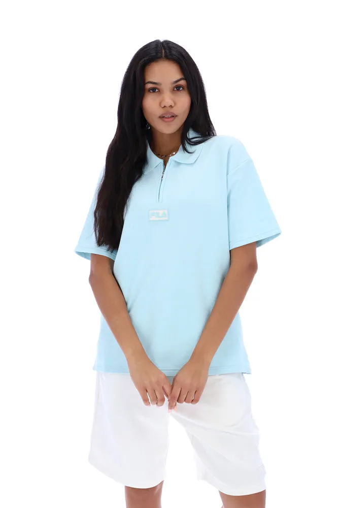 Stew Recycled 1/4 Zip Polo Shirt