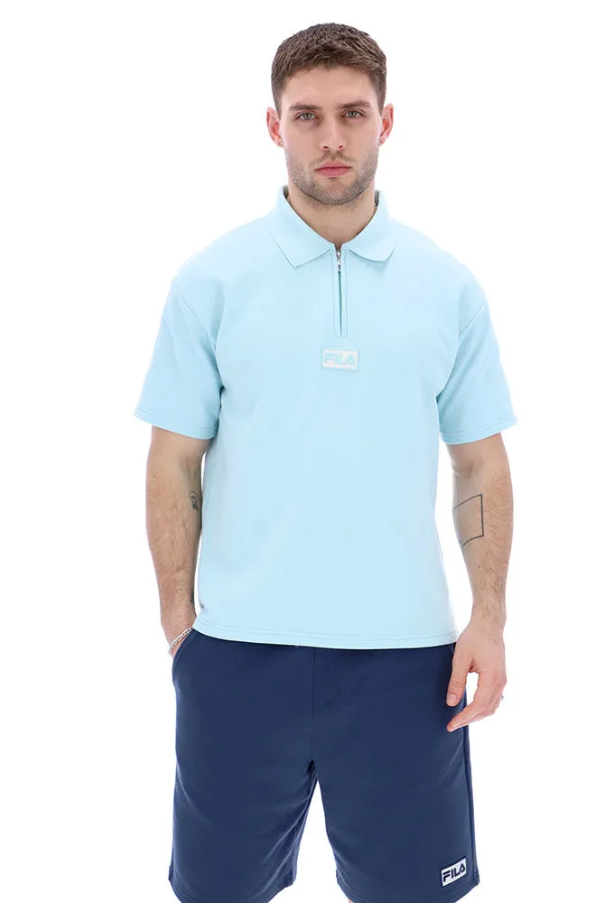 Stew Recycled 1/4 Zip Polo Shirt