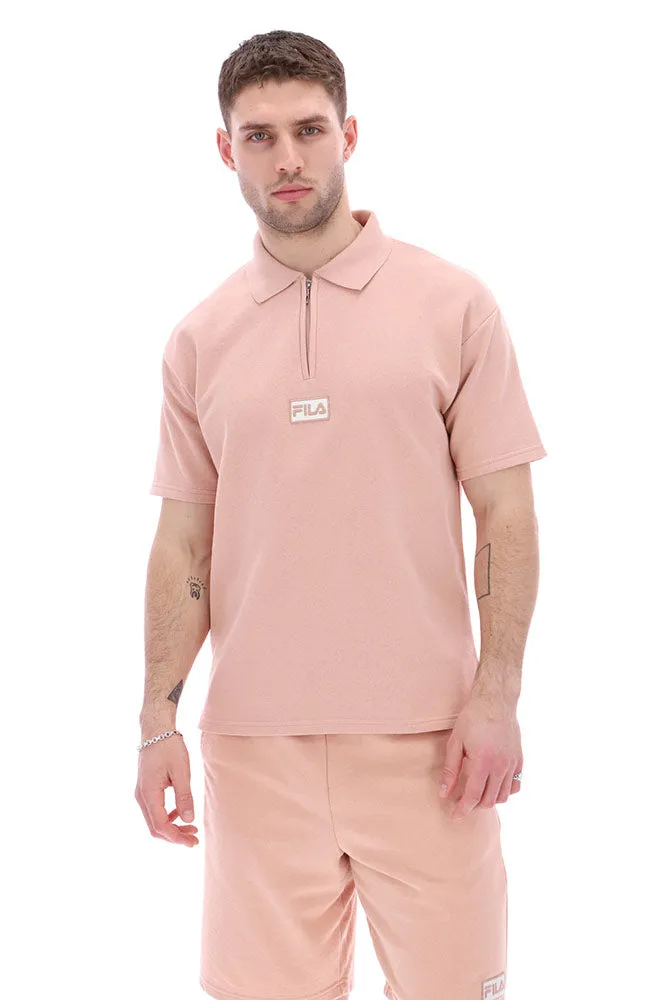 Stew Recycled 1/4 Zip Polo Shirt