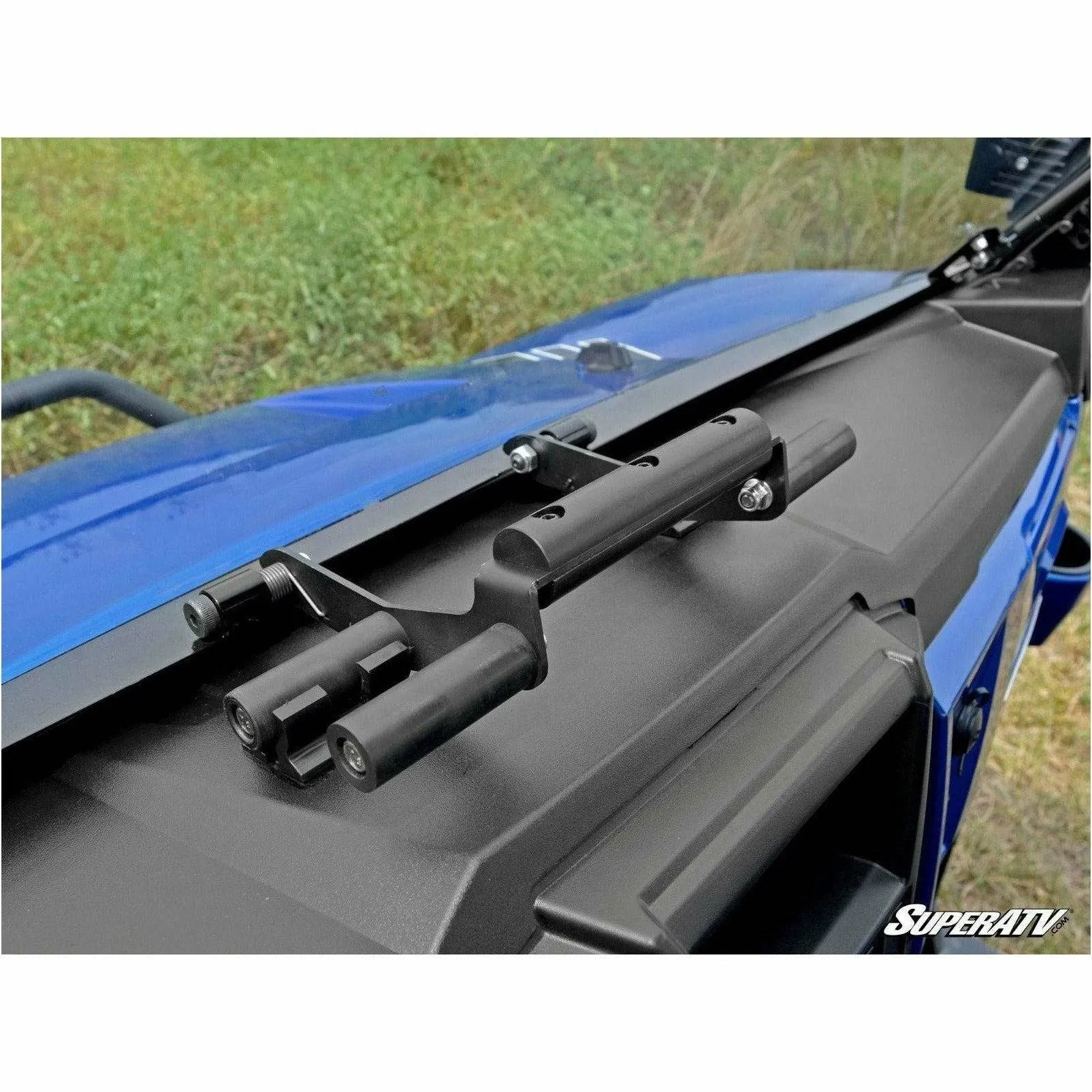 SuperATV Polaris Ranger XP 900 Scratch Resistant Flip Windshield