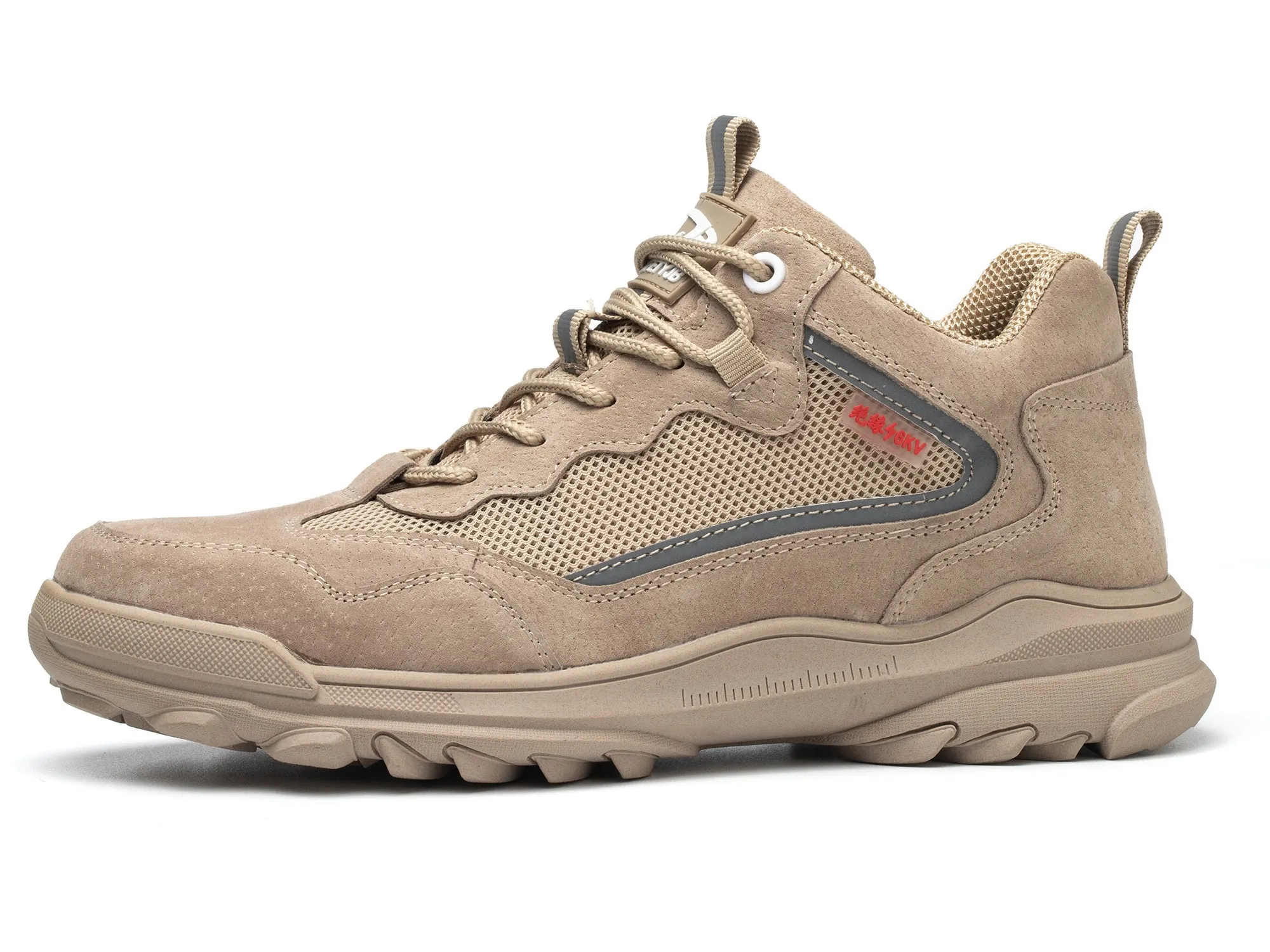Tanleewa Composite Toe Work Shoes for Men Women Safety Shoes Nonslip Lightweight Work Sneakers