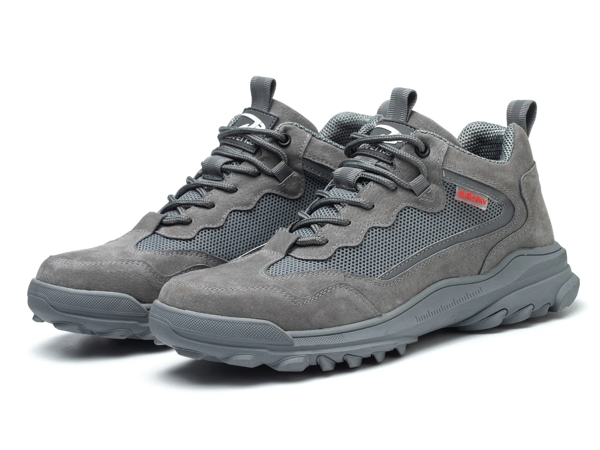 Tanleewa Composite Toe Work Shoes for Men Women Safety Shoes Nonslip Lightweight Work Sneakers