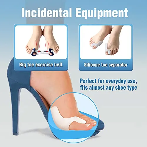 Tech Love Bunion Corrector - Orthopedic Toe Straightener for Women and Men