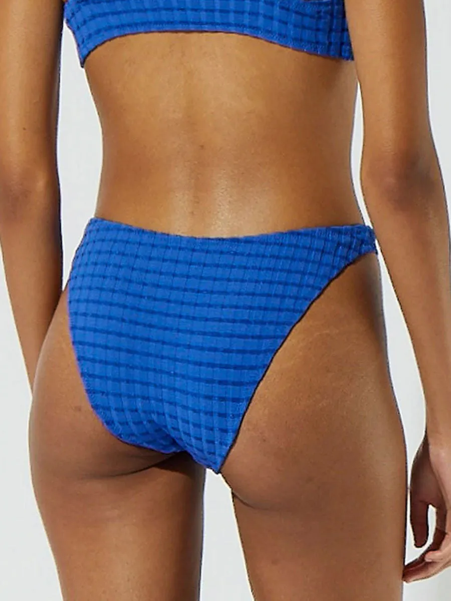 The Elsa Bottom In Cobalt Stripe