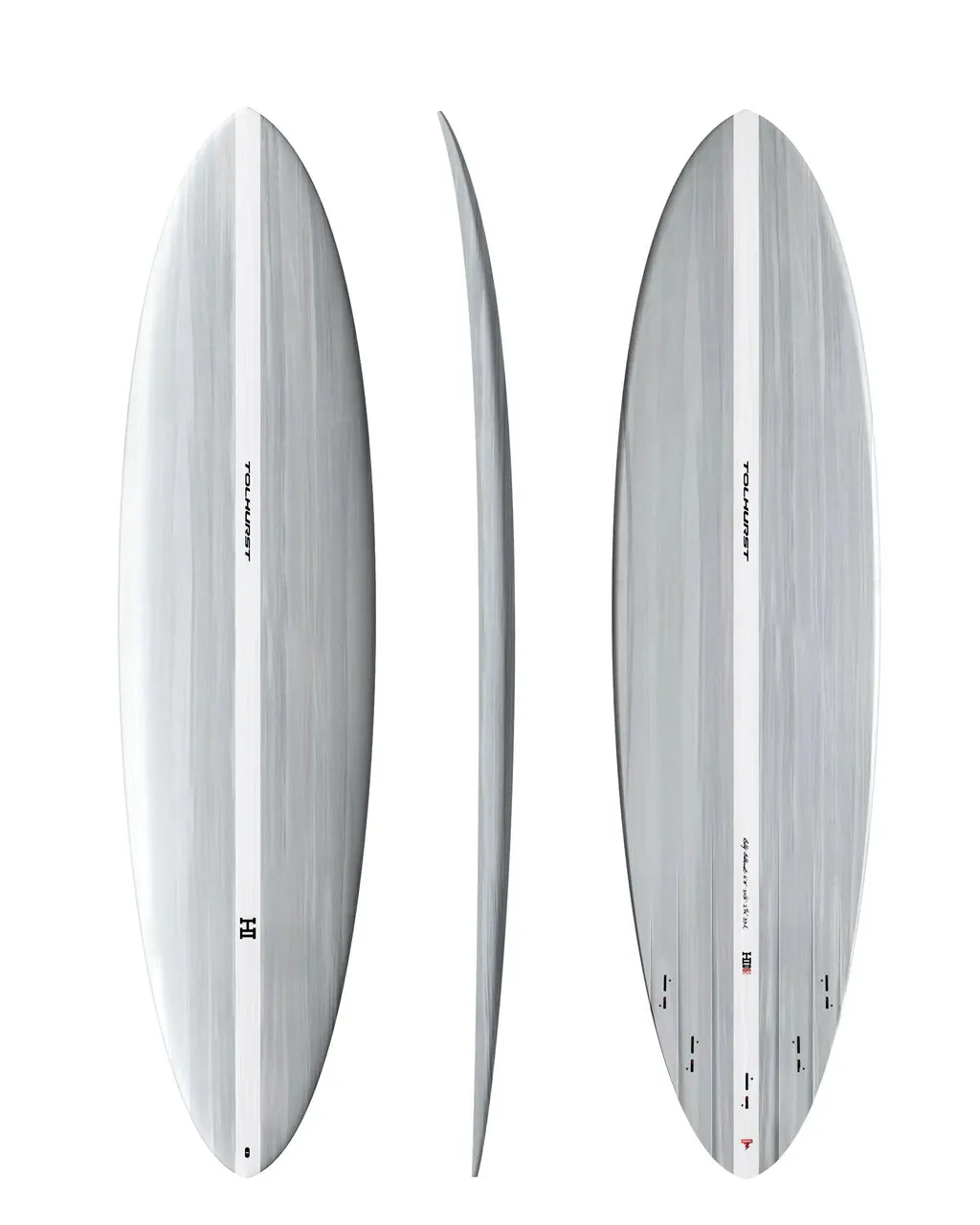 Thunderbolt Tolhurst Hi Mid6 - 7'0" - Candy WHite
