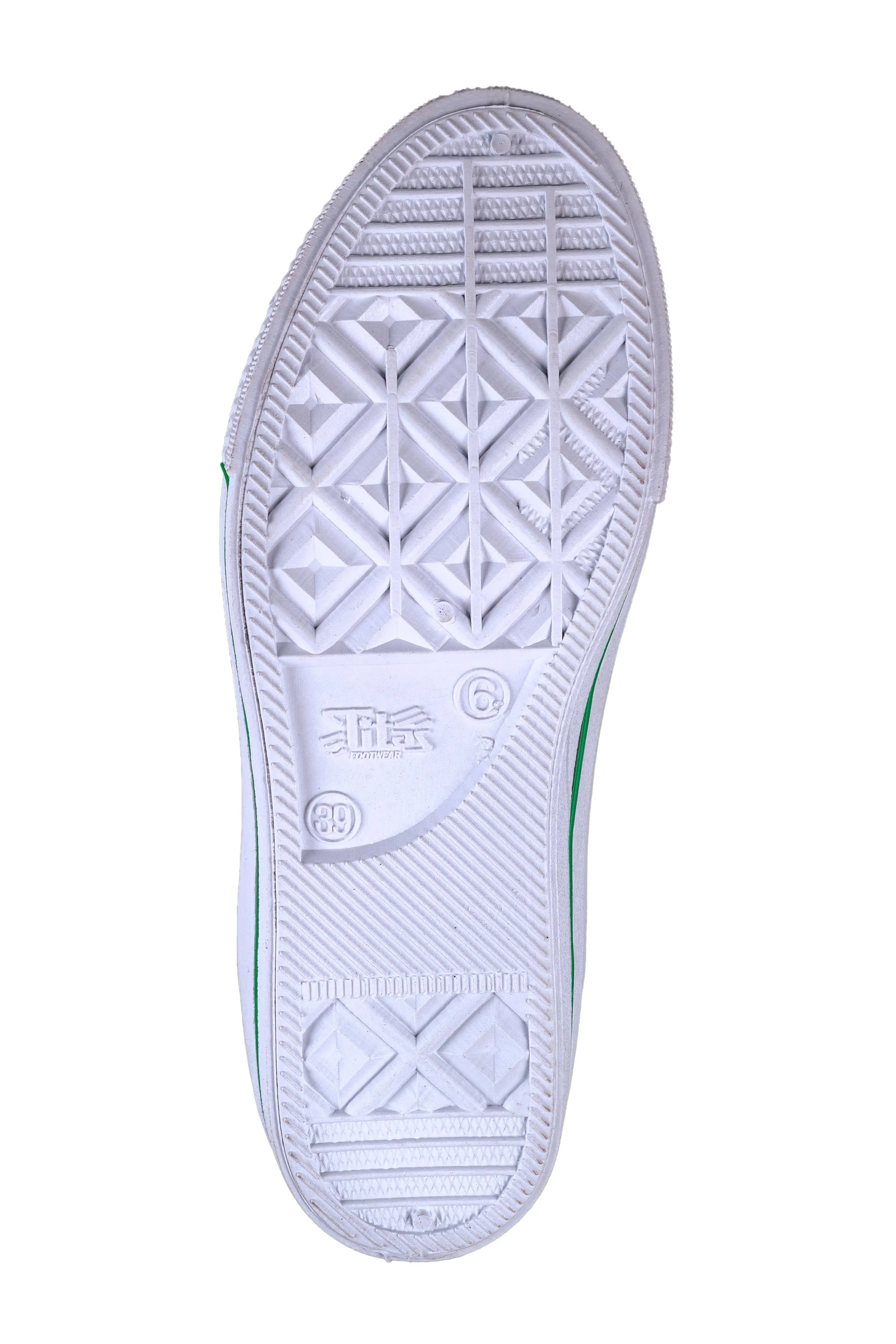 Titas Children White Canvas School Shoe (4 to 9 Years Children)(True Comfort Jr.)