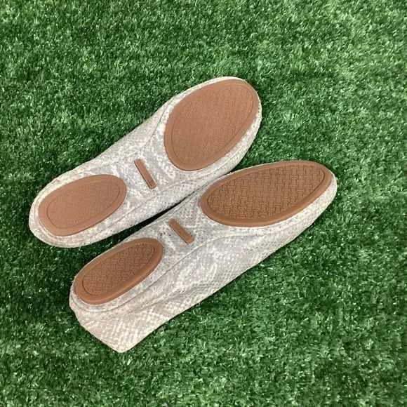 Tory Burch Snakeskin Ballet Flats 7.5