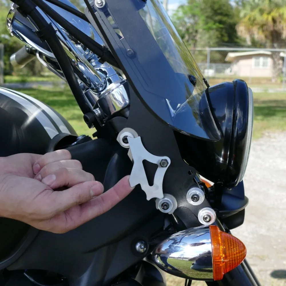 Touring Shield Upgrade Kit for Triumph Rocket III (2004 & Up)
