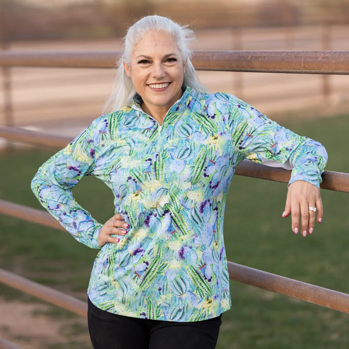 Tucsona Quarter Zip Sun Shirt