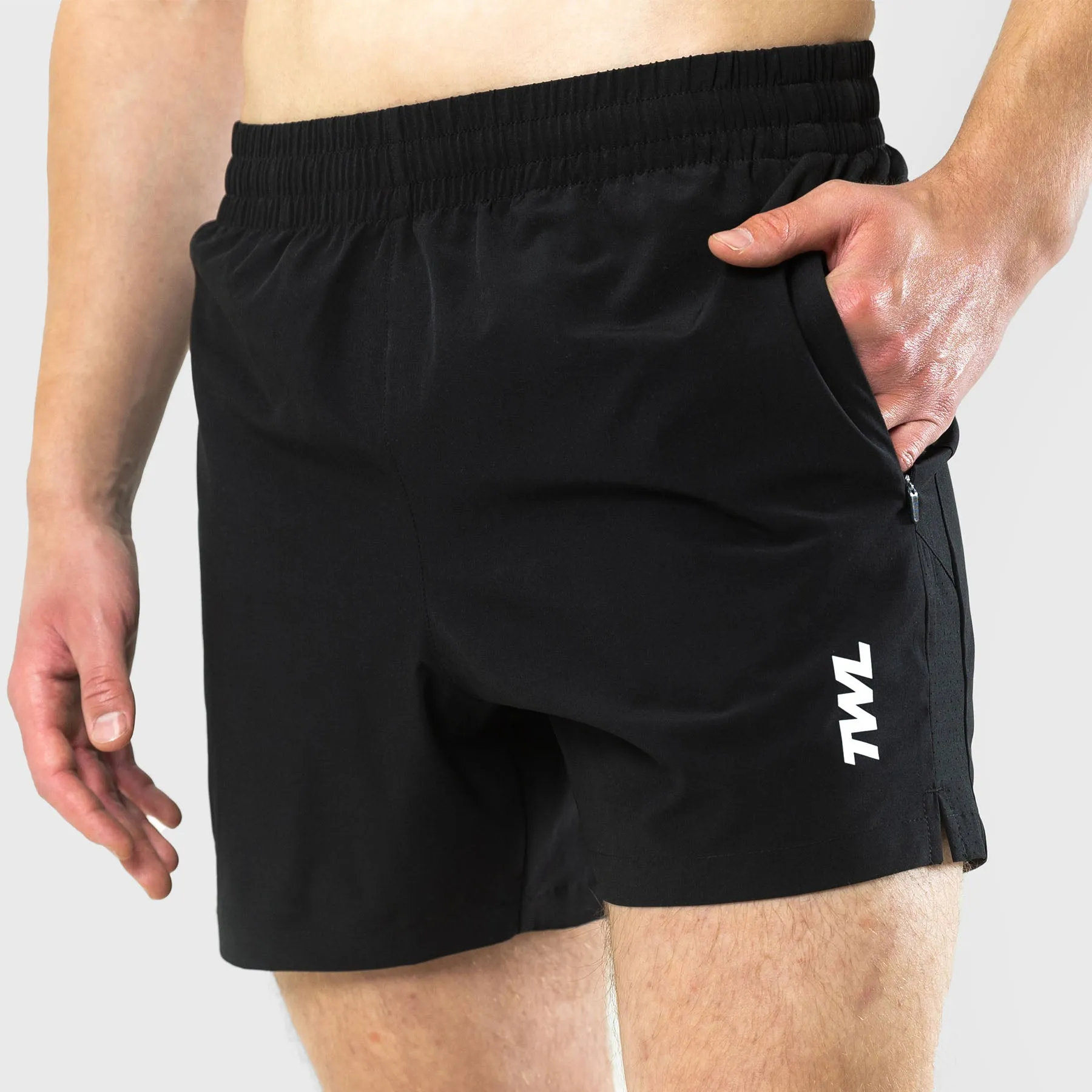 TWL - MEN'S REP SHORTS 5" - BLACK