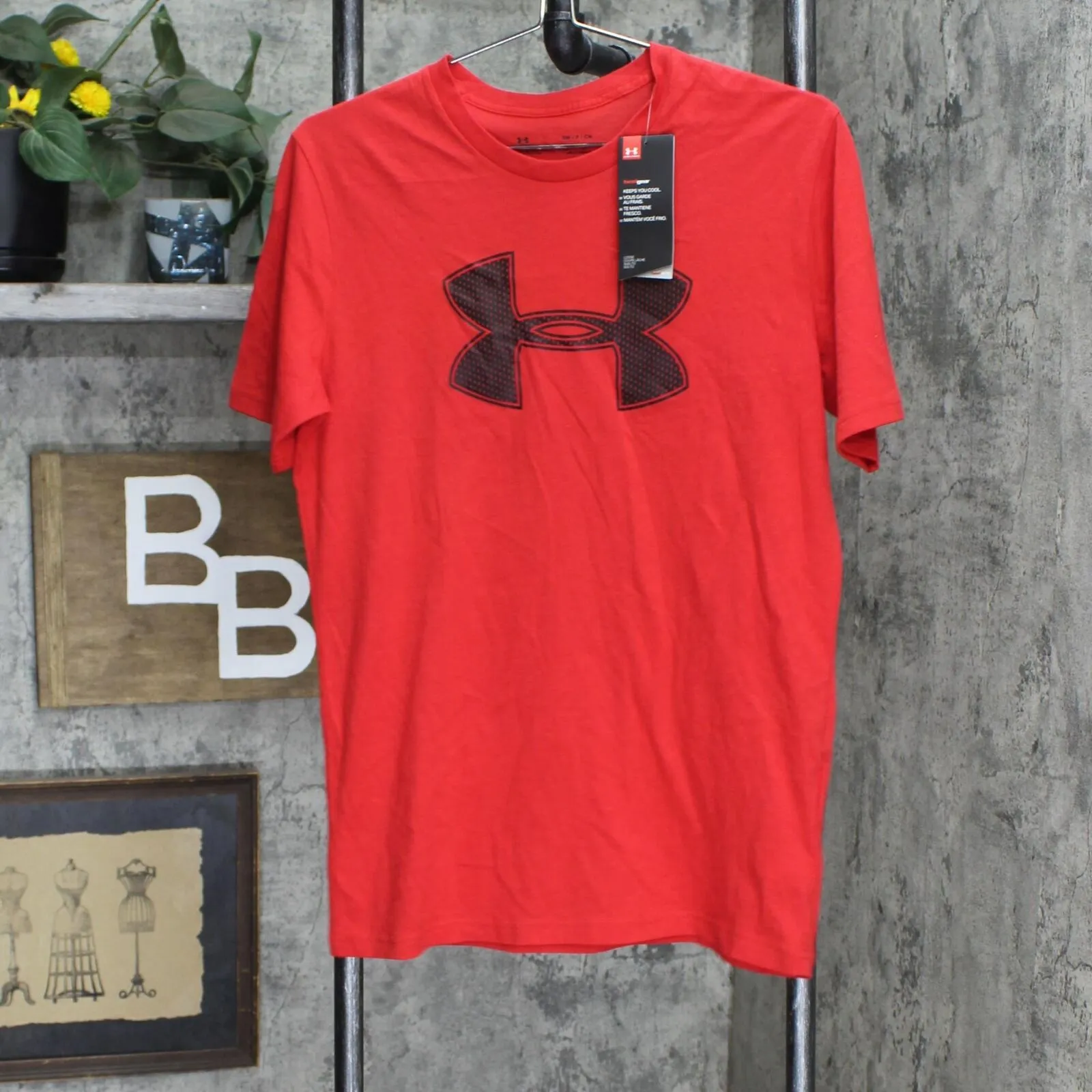 Under Armour Men's Big-Logo T-Shirt Tee