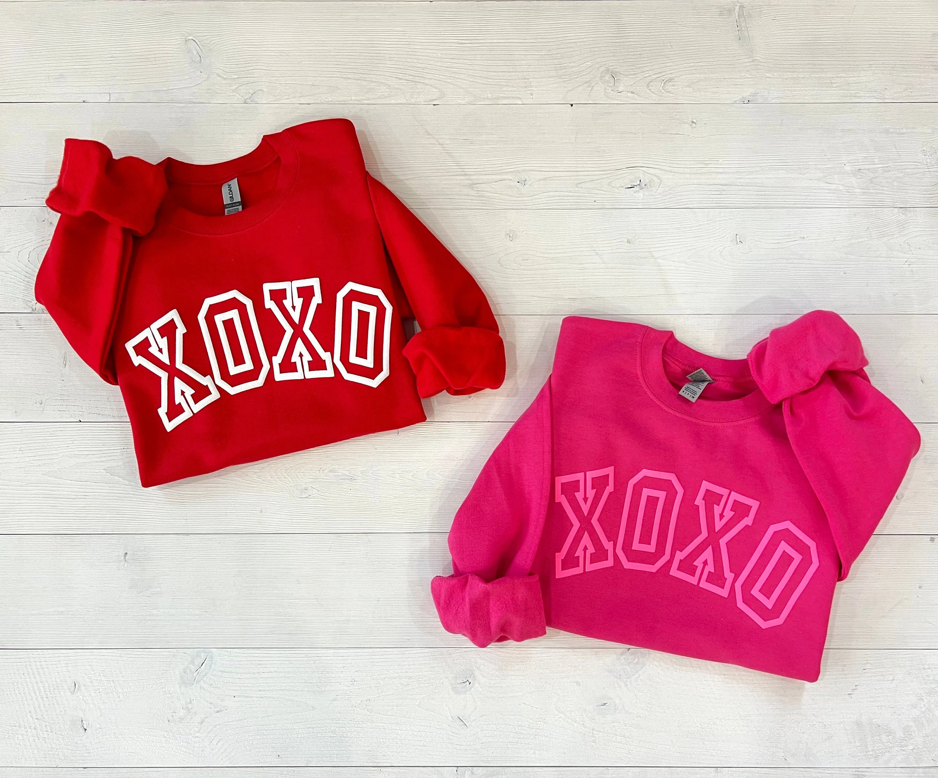 Varsity Puff XOXO Valentines Day Outfit