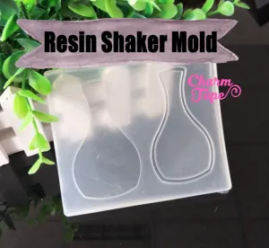 Vase Jar UV Resin Mold, Resin Shaker Mold, Epoxy, Shaker Mold Silicone Silicon flexible mold S037