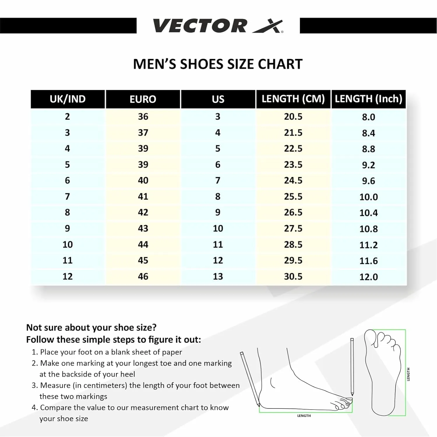 Vector X Reflector Jogging Shoes | Lightweight Sports Shoes for Men | Breathable Mesh Sneakers for Running, Walking, Gym & Training – Navy/Orange
