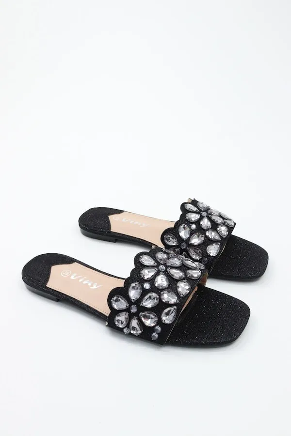 Viny - Women's Diamond Flats
