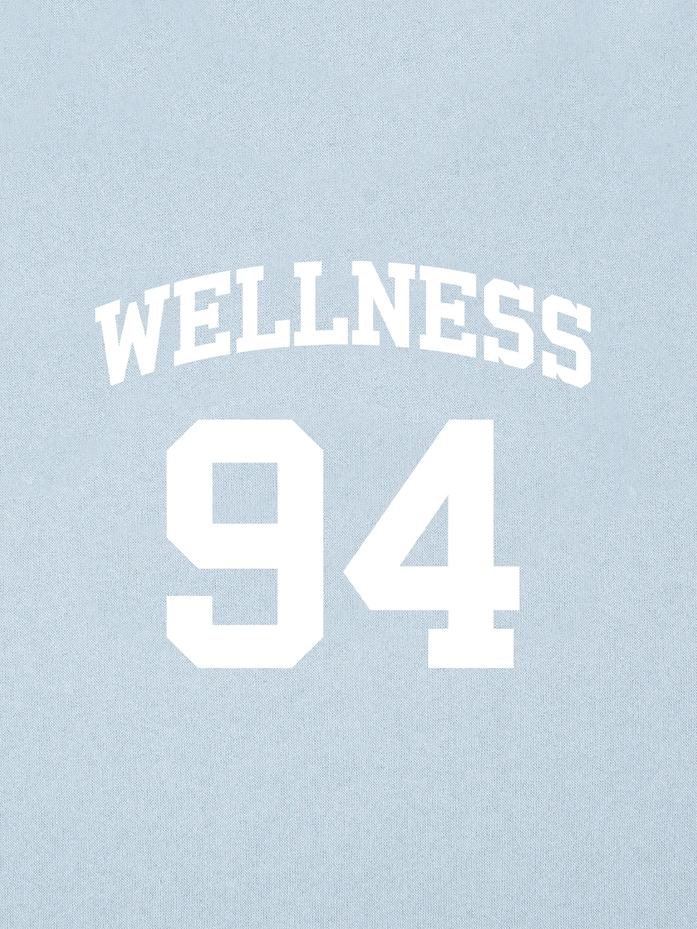 Wellness 94 Sports Tee - Blue/White