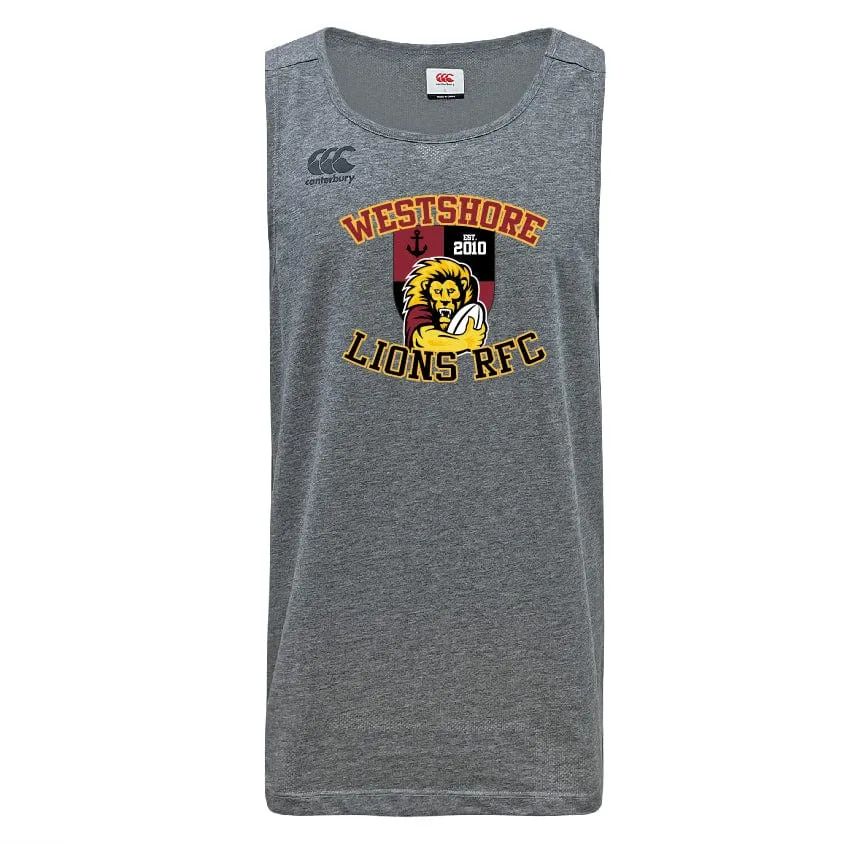 Westshore Lions Tempo Vapodri Singlet by Canterbury
