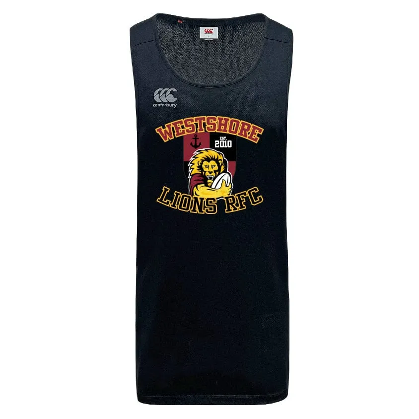 Westshore Lions Tempo Vapodri Singlet by Canterbury