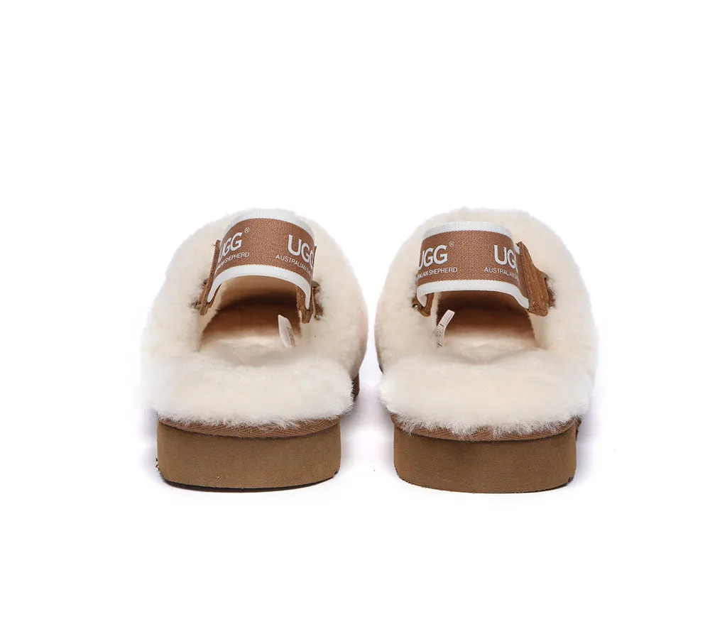 Women Removable Strap Slingback Slippers Kamari