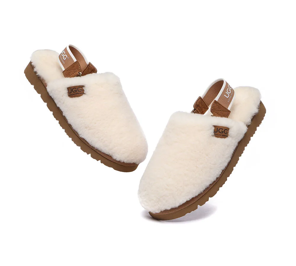 Women Removable Strap Slingback Slippers Kamari