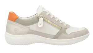 WOMEN'S REMONTE LOUANN 06 | LEHM / OFF WHITE / SALBEI / MUSCHEL / ORANGE