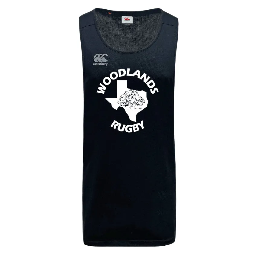 Woodlands Rugby Tempo Vapodri Singlet by Canterbury