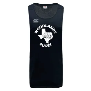 Woodlands Rugby Tempo Vapodri Singlet by Canterbury