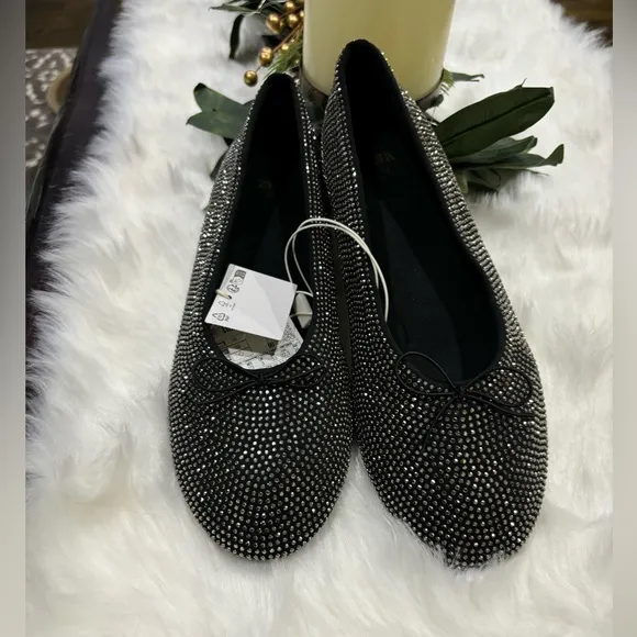 Zara Kids Rhinestone Shoes