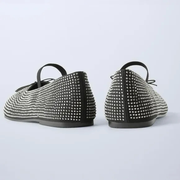 Zara Kids Rhinestone Shoes