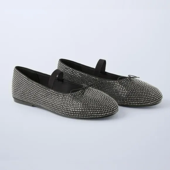 Zara Kids Rhinestone Shoes
